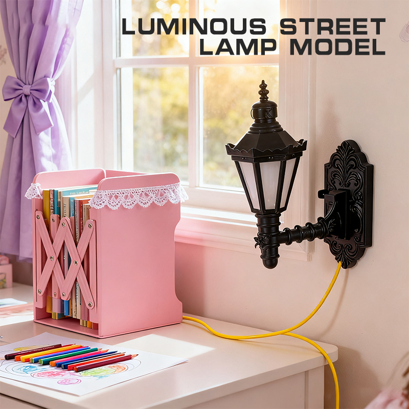 Kids Outdoor Cubby House - Mini Architectural Courtyard Wall Lamp Light