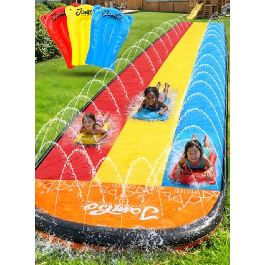 Kids Outdoor Water Slide - Backyard outdoor water fun for kids: