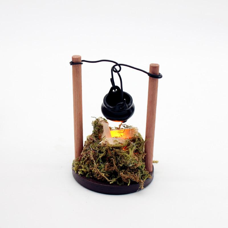 Kids Outdoor Doll House - DIY Dollhouse Toy Miniature Outdoor Garden