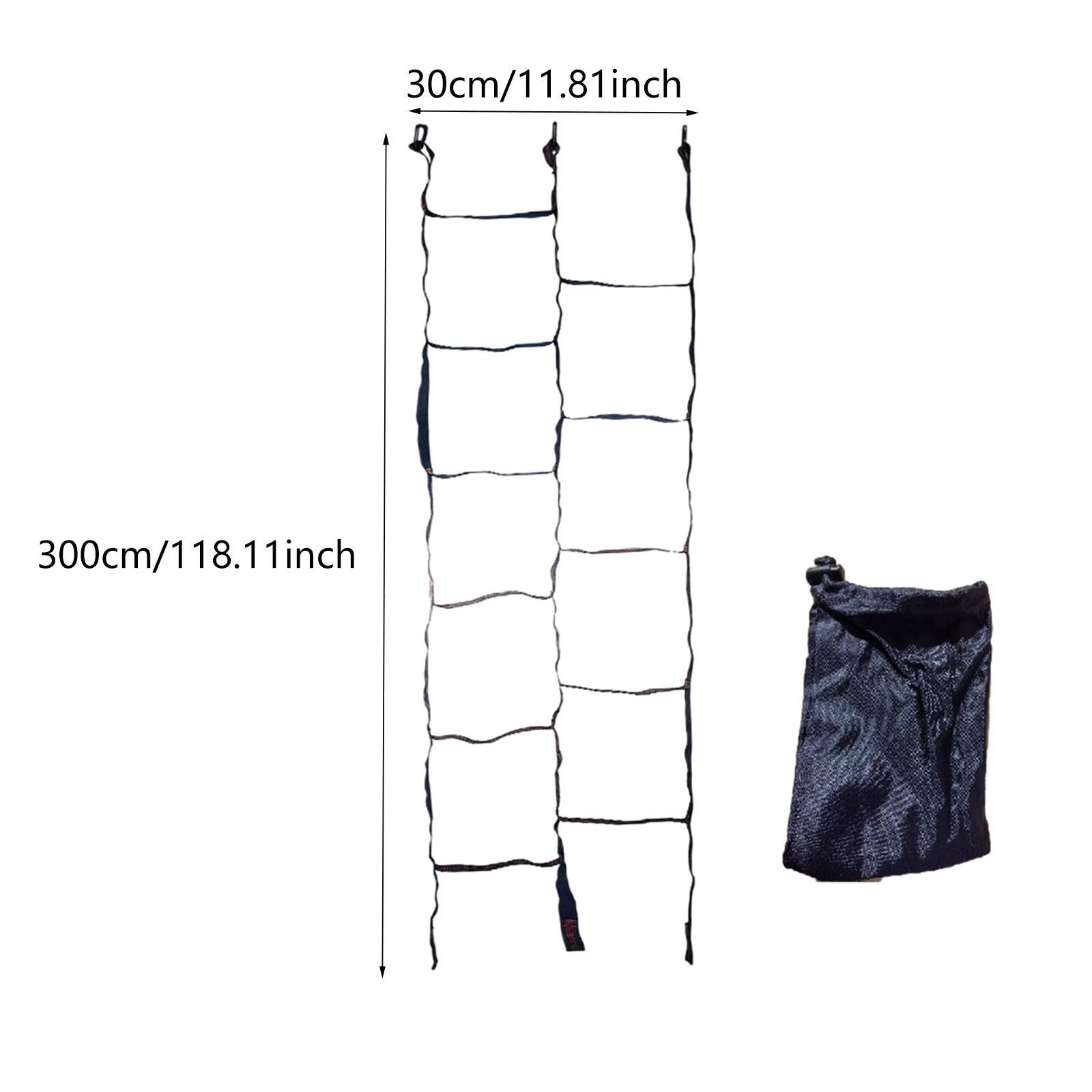Kids Outdoor Ladder - Portable Climbing Rope Ladder for Children