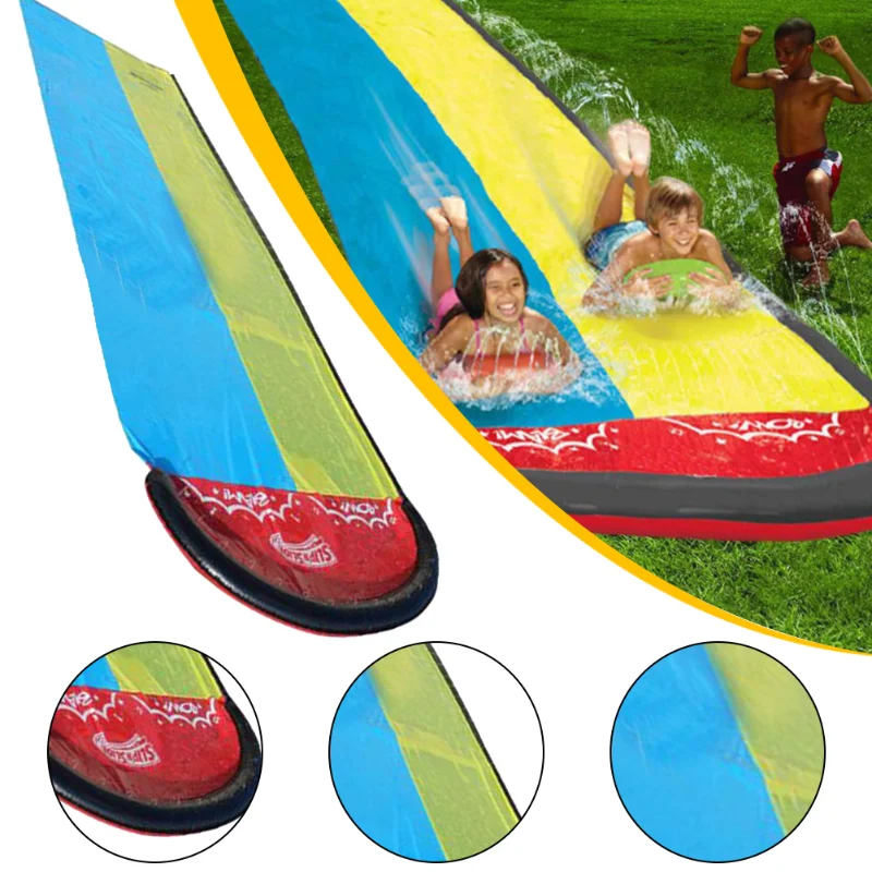 Kids Outdoor Water Slide - Games Center Backyard Children Adult Toys
