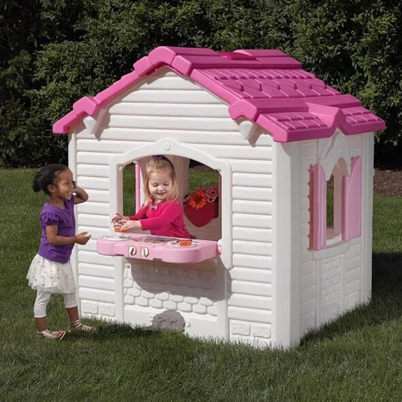 Kids Outdoor Cubby House - toys cottage house used mushroom for