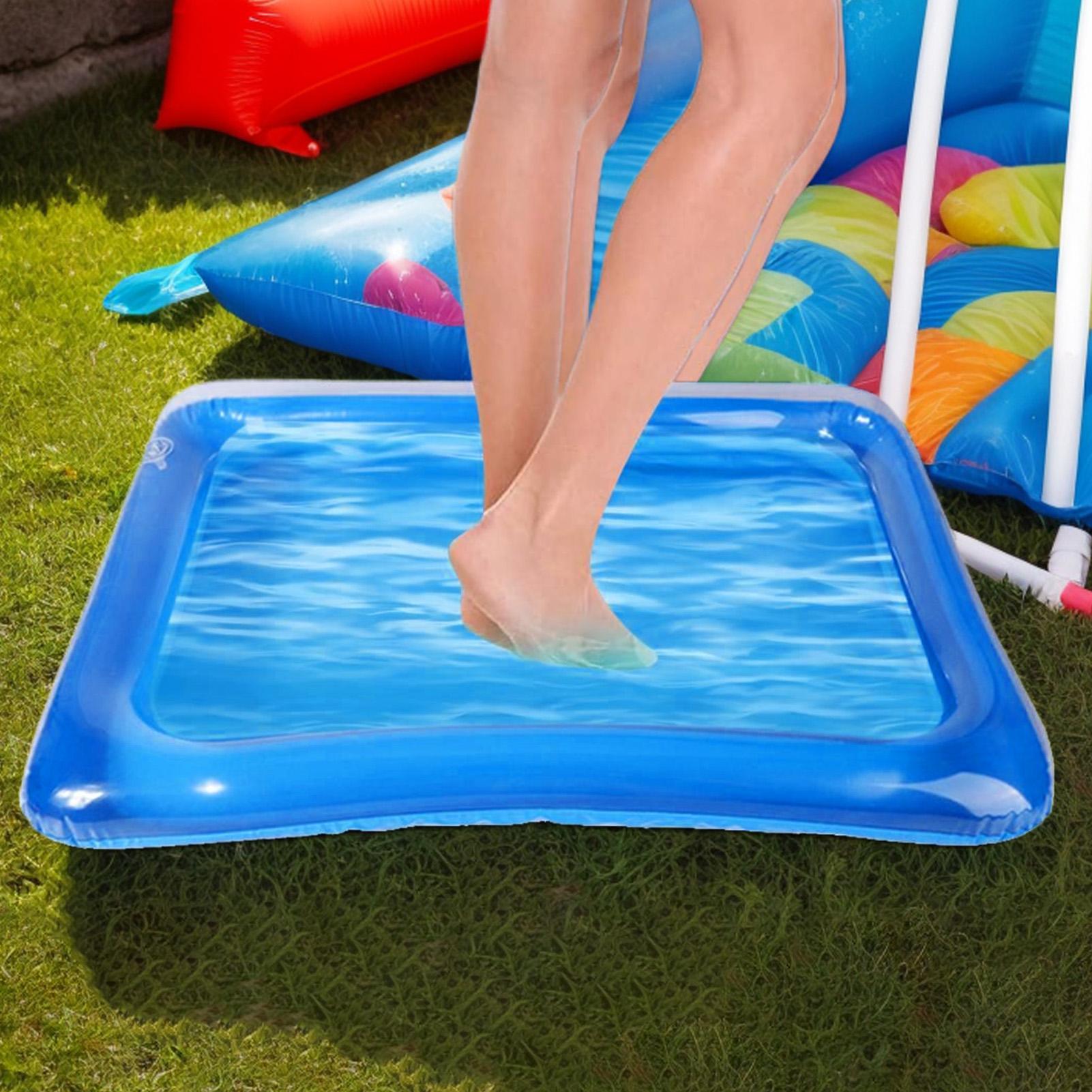 Kids Outdoor Ladder - Pool Foot Bath for Ladder Inflatable