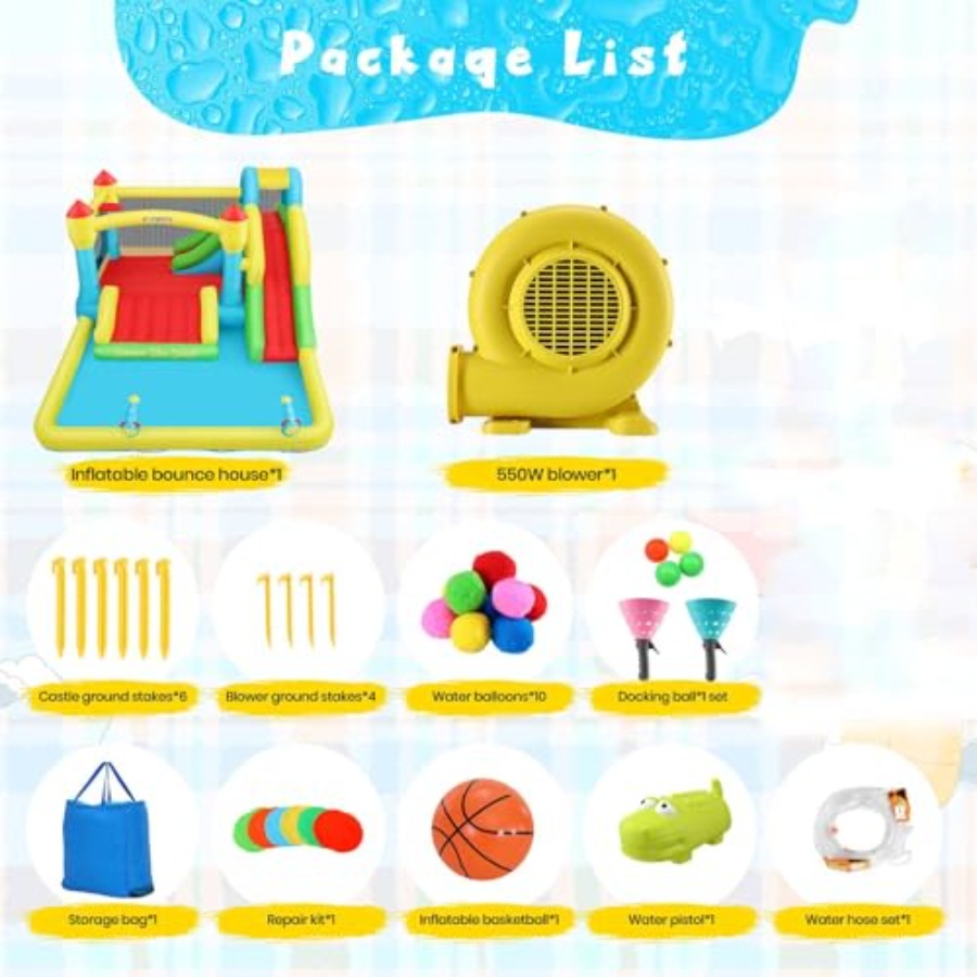 Outdoor/Indoor inflatable wate - Kids Outdoor Water Slide 评论和价格