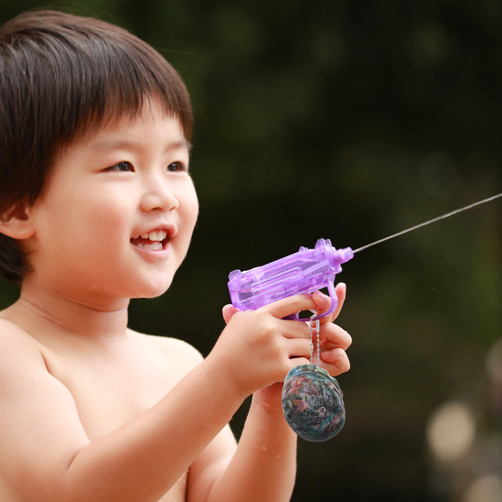 4Pcs Abalone-Motif Water Squir - Water Gun Soaker 评论和价格