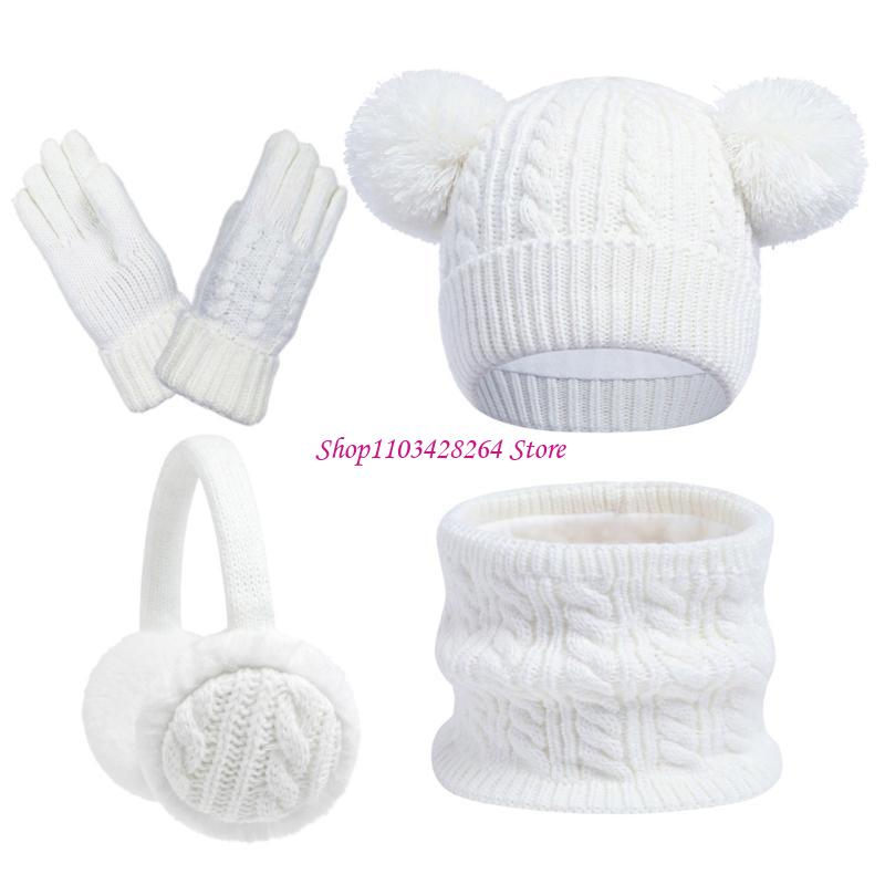 Boy Girls Winter Hat Scarf Glo - Kids Outdoor Gear 评论和价格