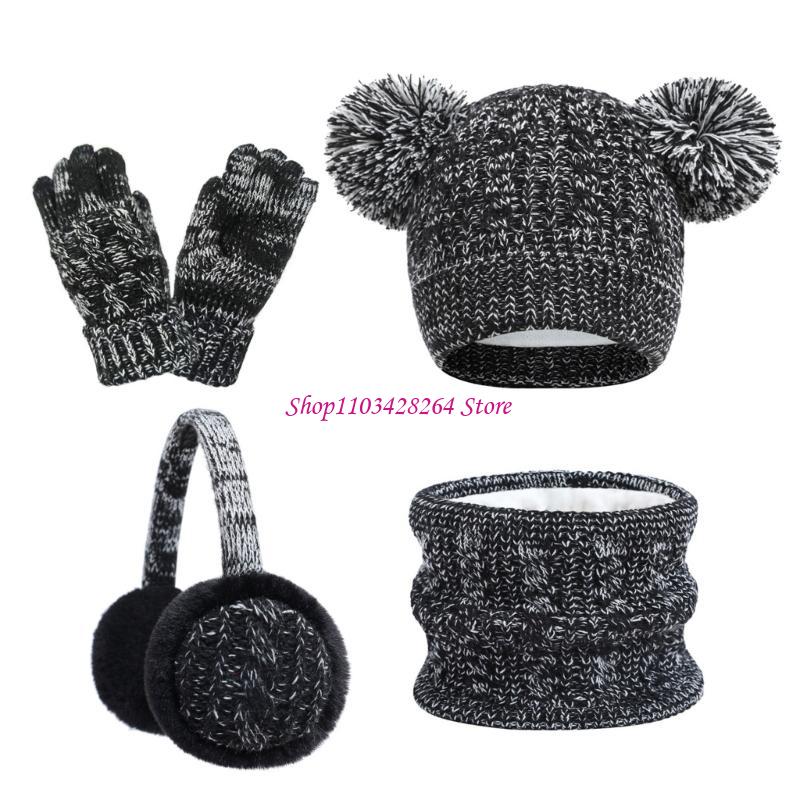 Boy Girls Winter Hat Scarf Glo - Kids Outdoor Gear 评论和价格