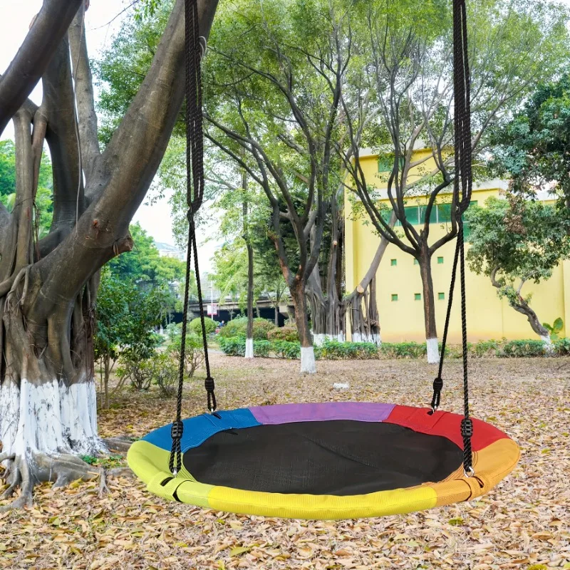 Circular Oxford Net Canvas Kid - Kids Outdoor Swing Set 评论和价格