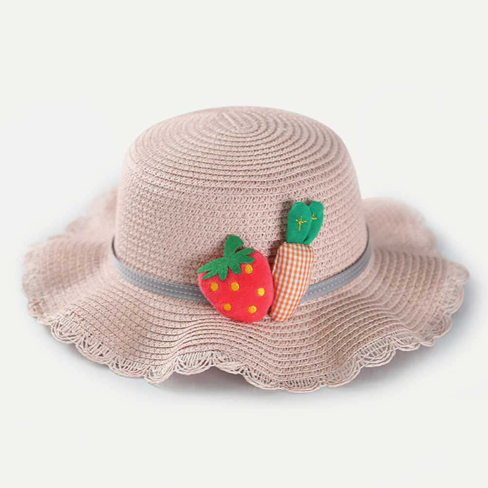 1Set Kids Straw Sun Protection - Kids Outdoor Hat 评论和价格