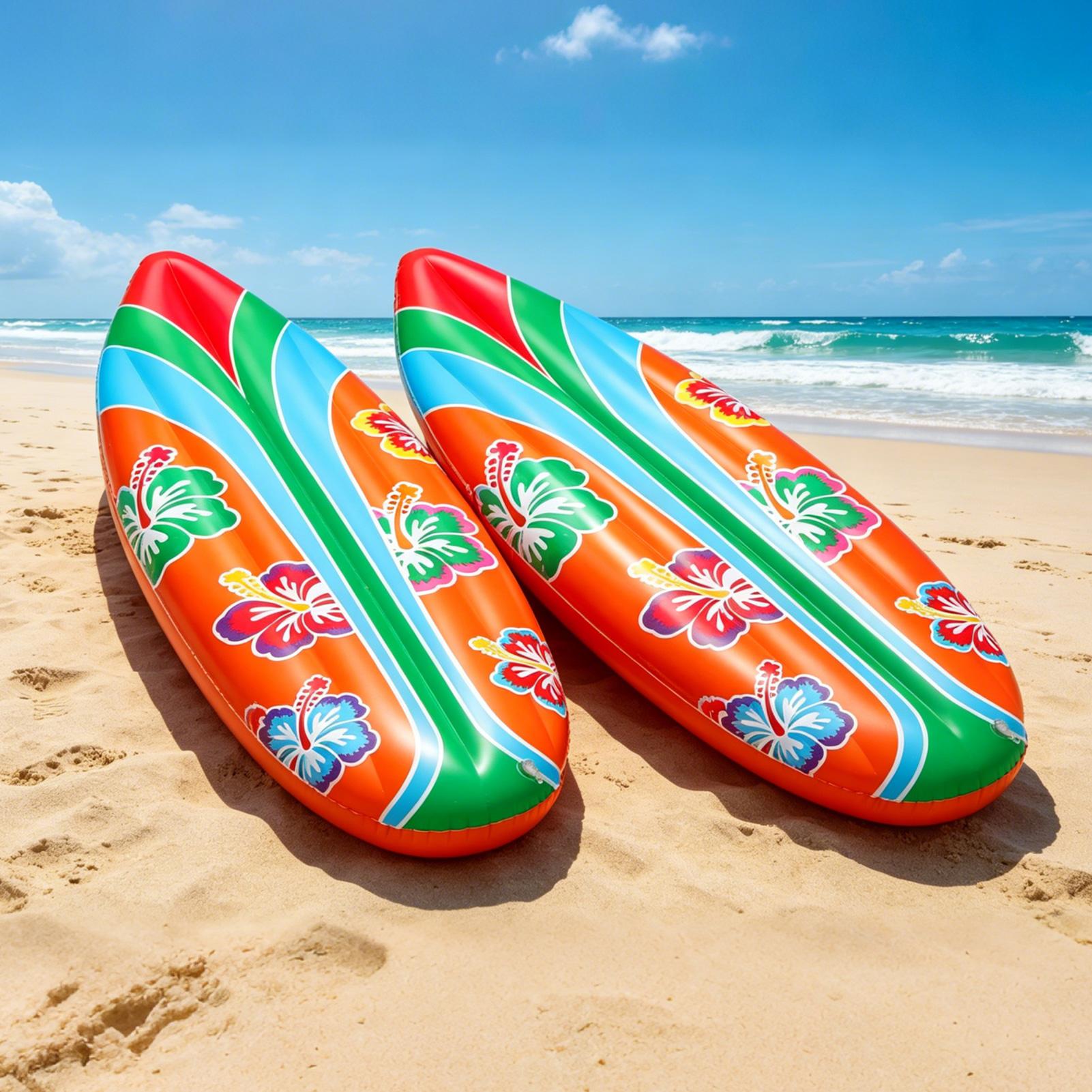Blow Up Surf Board 2 Pieces Po - Kids Outdoor Games 评论和价格