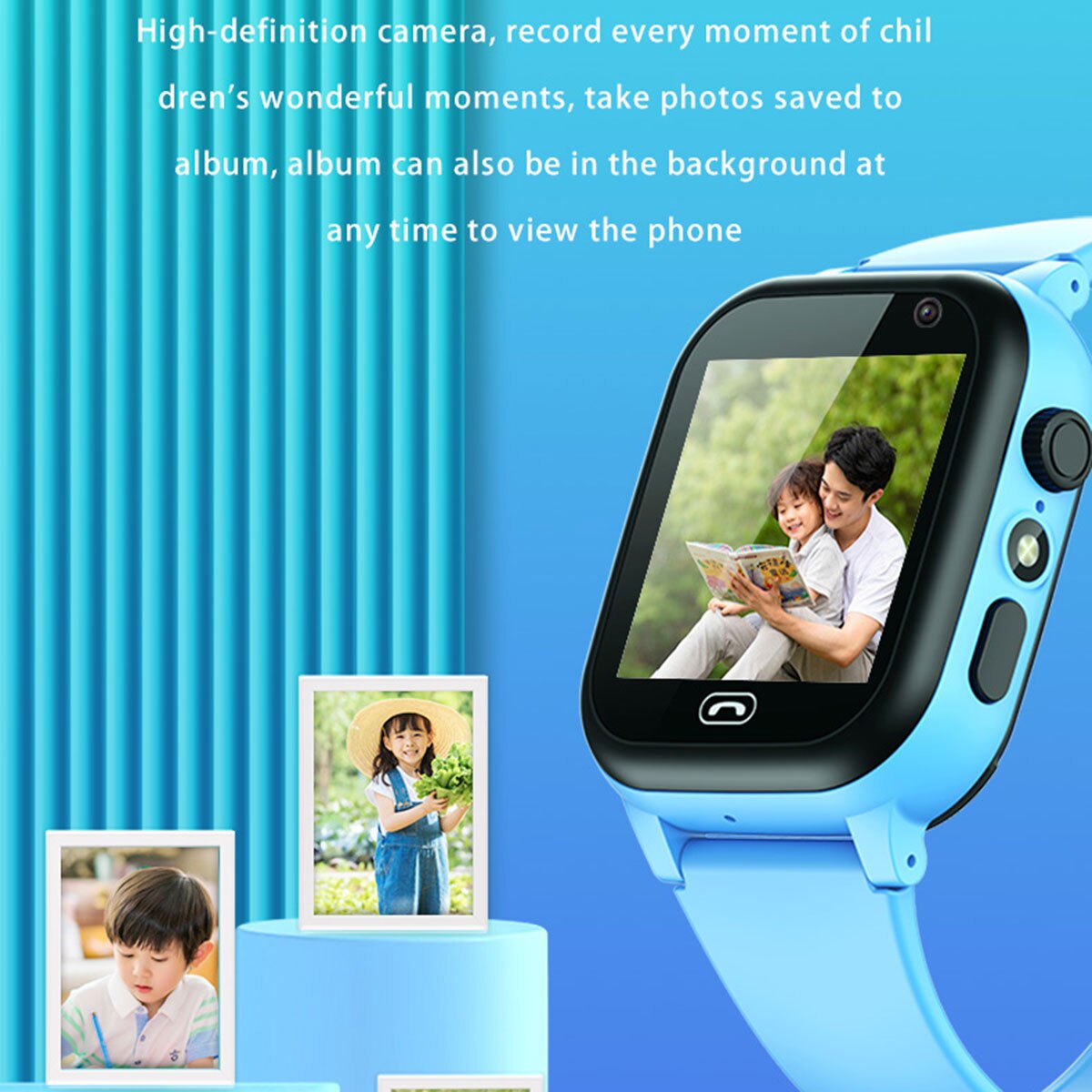 Kids Smart Watch SOS Call Outd - Kids Outdoor Wear 评论和价格
