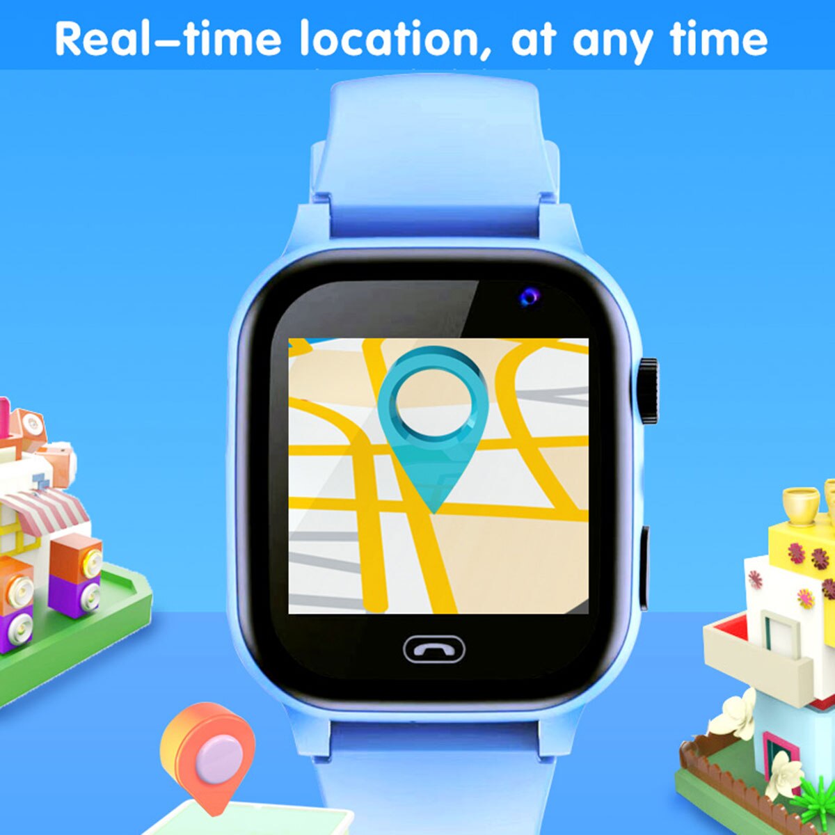 Kids Smart Watch SOS Call Outd - Kids Outdoor Wear 评论和价格