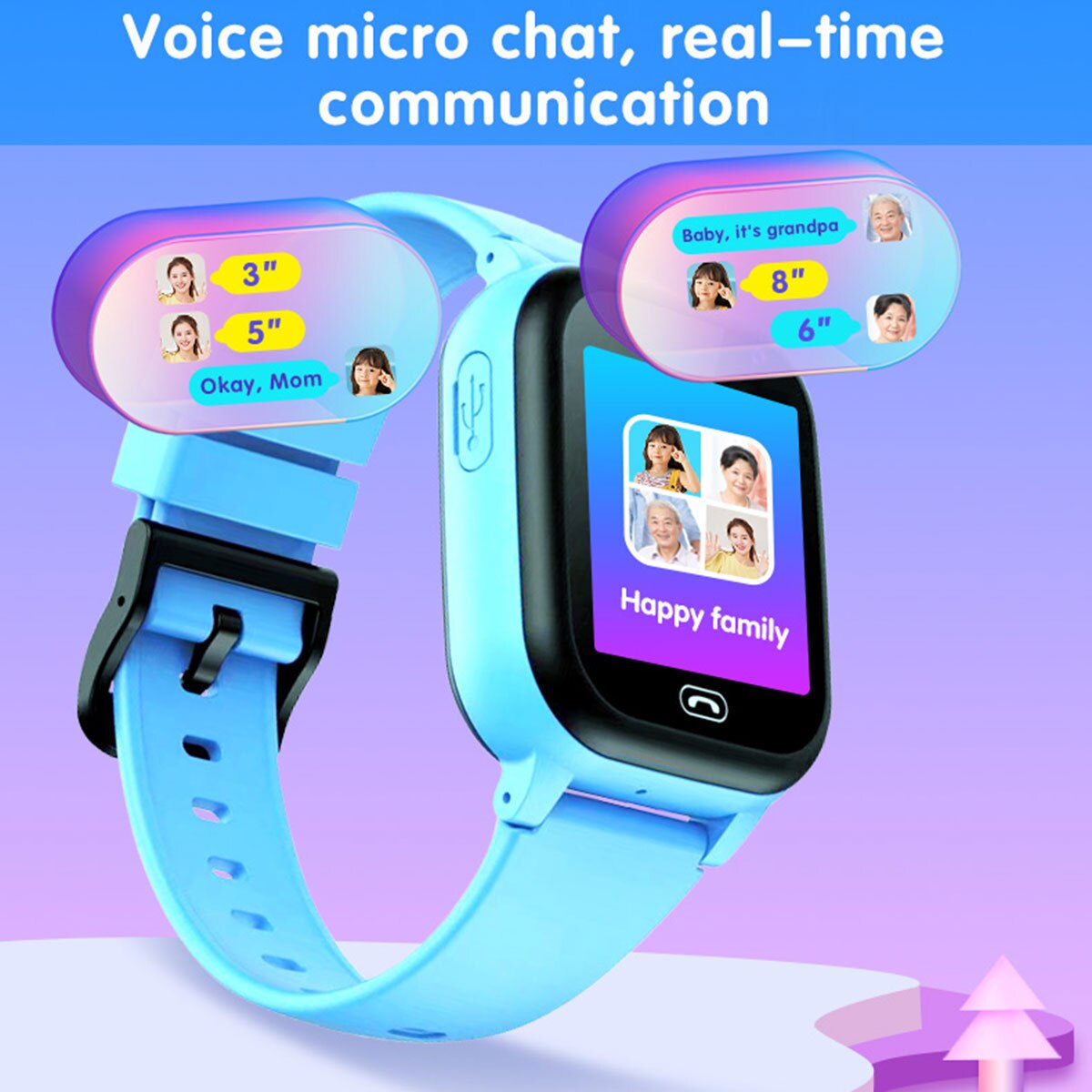 Kids Smart Watch SOS Call Outd - Kids Outdoor Wear 评论和价格