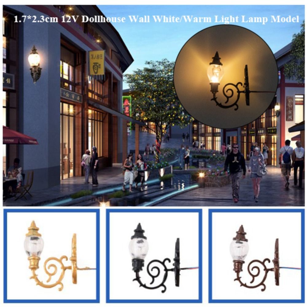 1.7*2.3cm Dollhouse Wall Lamp  - Kids Outdoor Cubby House 评论和价格
