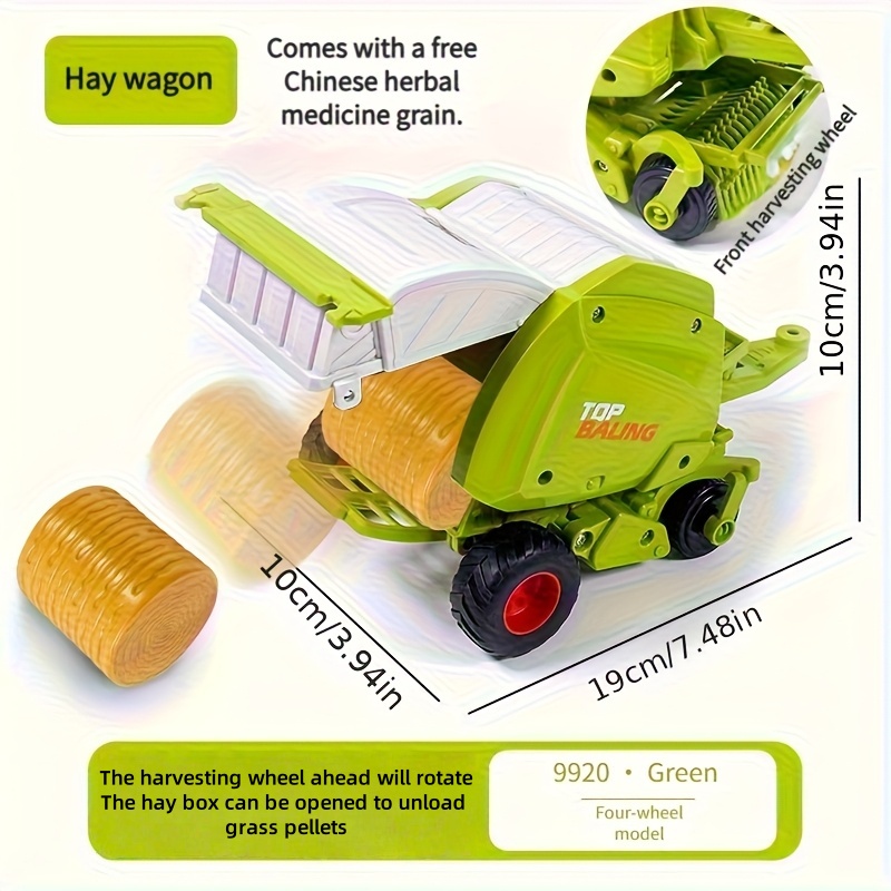 1:24 Inertial Farm Tractor wit - Kids Outdoor Kit 评论和价格