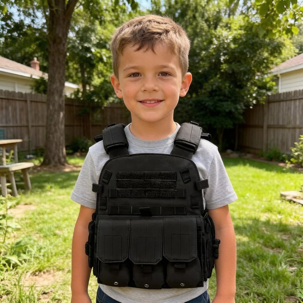 Children Airsoft Paintball Ves - Kids Outdoor Gear 评论和价格