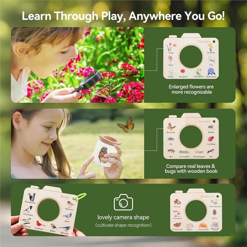 X18A-Bug Catcher Kit For Kids  - Kids Outdoor Kit 评论和价格
