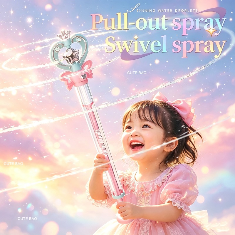 Magic Fairy Wand Water Gun  Su - Water Gun Soaker 评论和价格