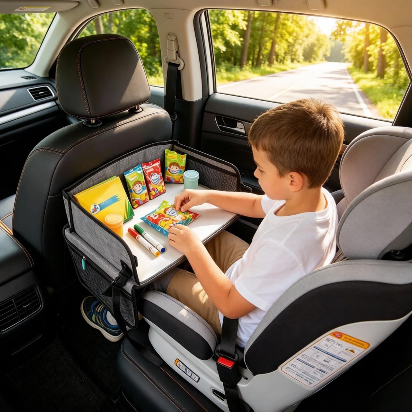 Kids Car Tray With Pocket Fold - Kids Outdoor Toys 评论和价格