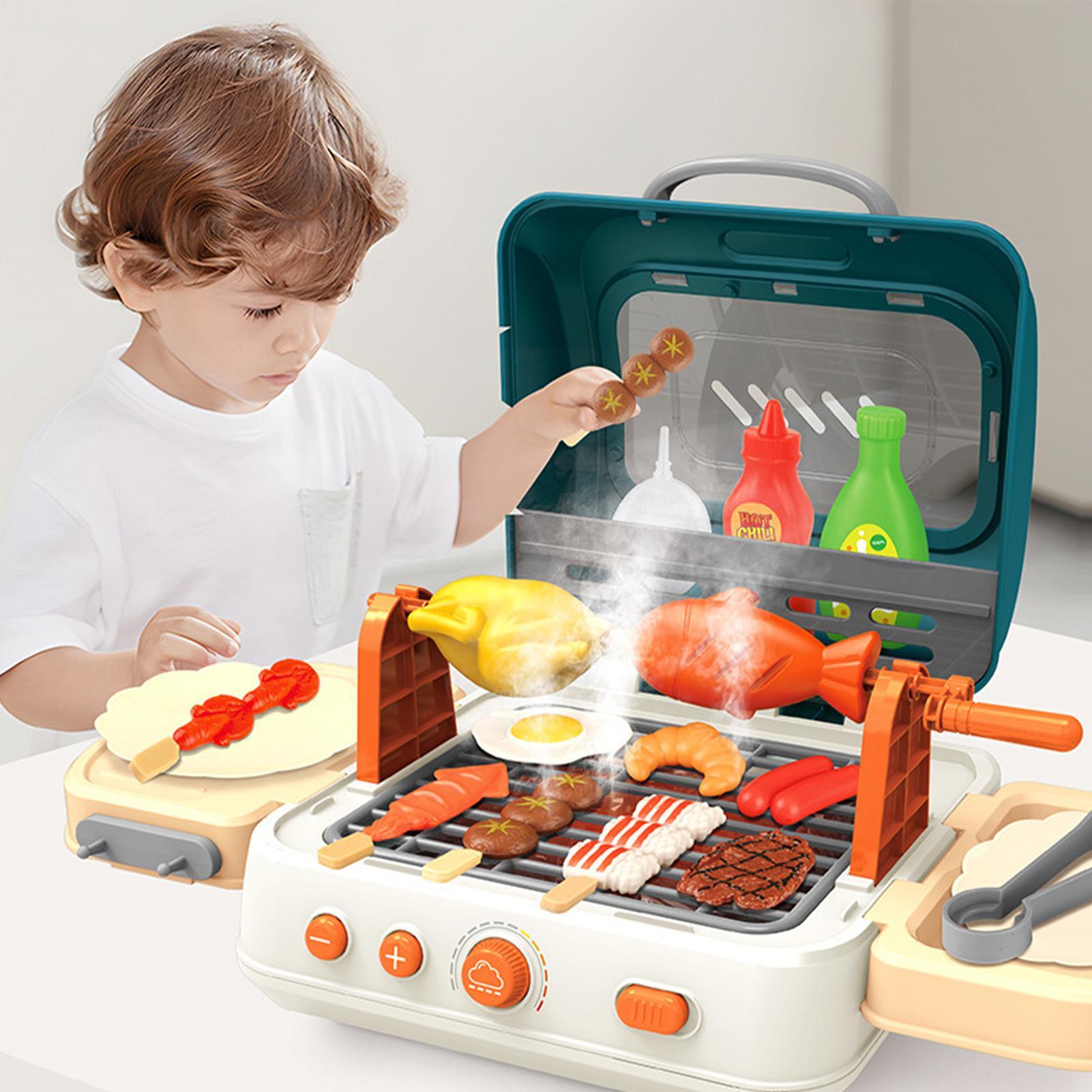 Kids Outdoor Grill Playset Int - Kids Outdoor Grill Set 评论和价格