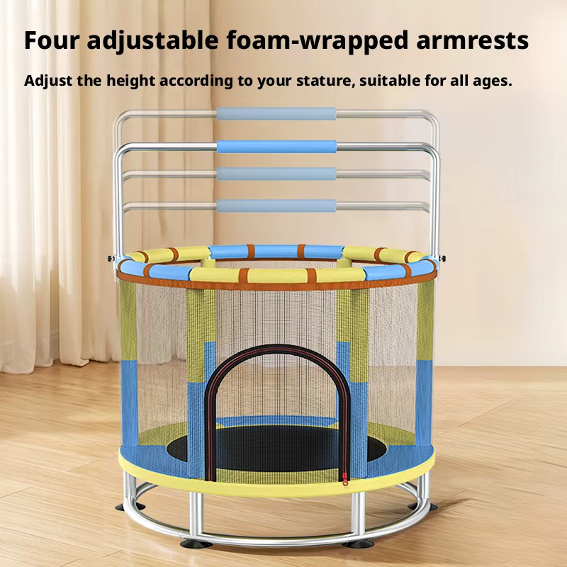 Trampoline with Protective Net - Kids Outdoor Swing Set 评论和价格
