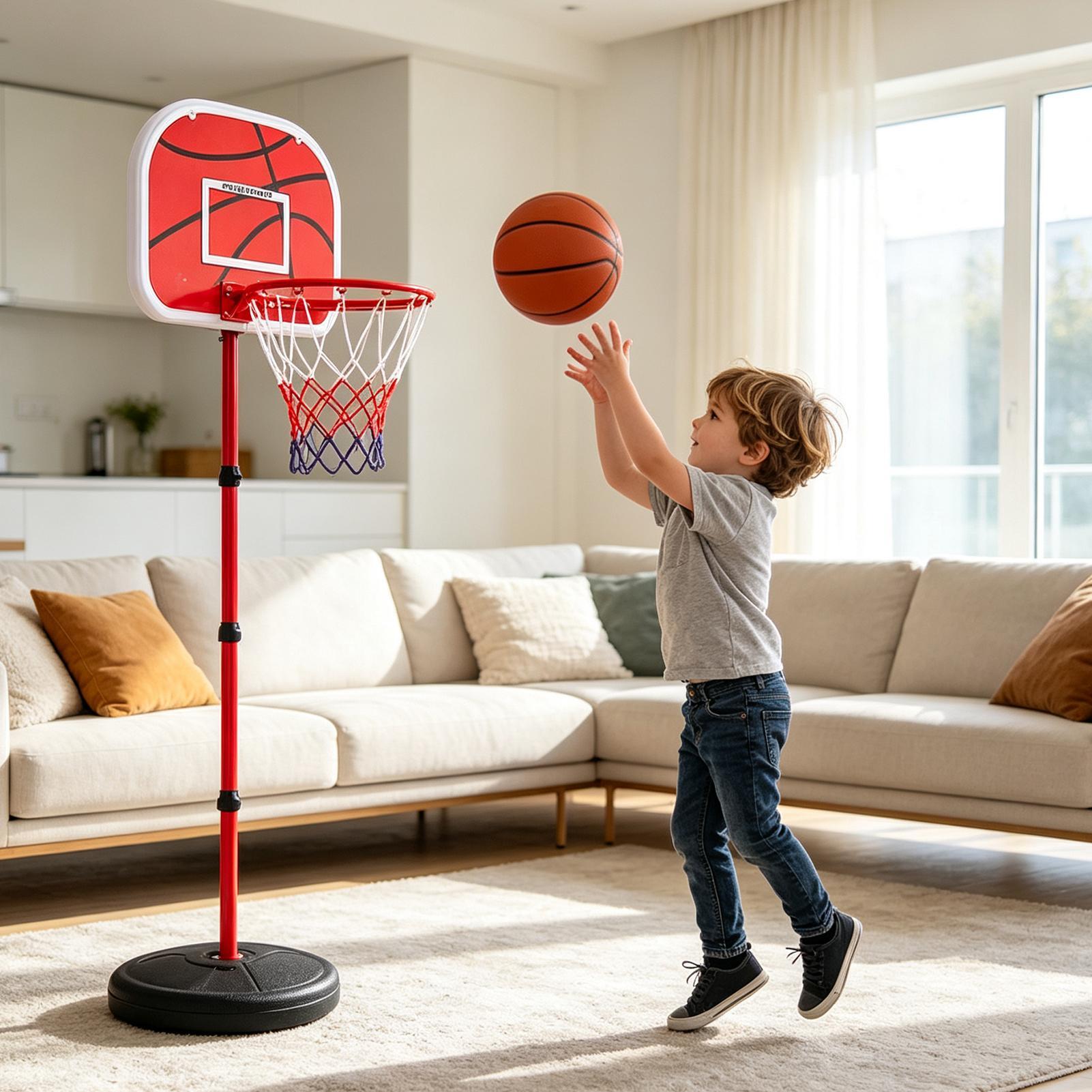 Basketball Hoop And Stand For  - Kids Outdoor Toys 评论和价格