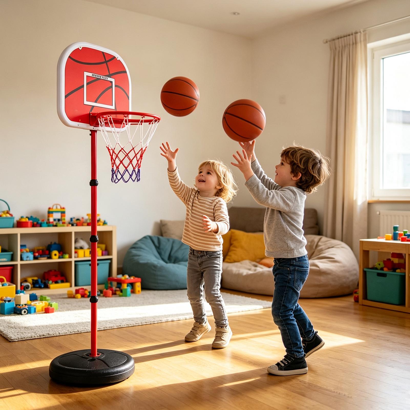 Basketball Hoop And Stand For  - Kids Outdoor Toys 评论和价格