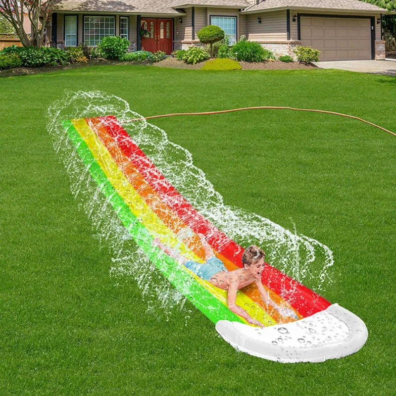 Games Center Backyard Children - Kids Outdoor Water Slide 评论和价格