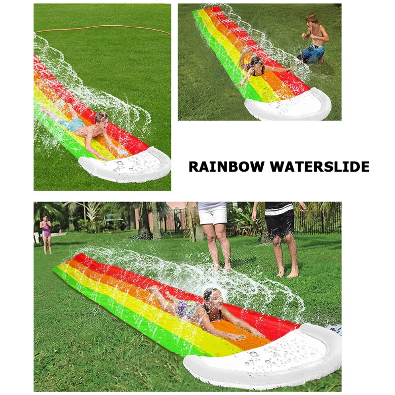 Games Center Backyard Children - Kids Outdoor Water Slide 评论和价格
