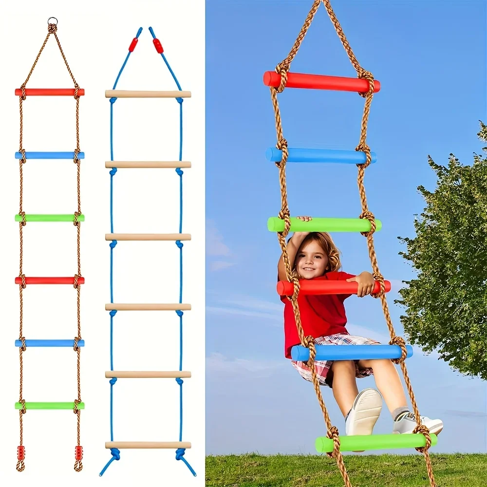 1pc Colorful Kids Climbing Lad - Kids Outdoor Ladder 评论和价格