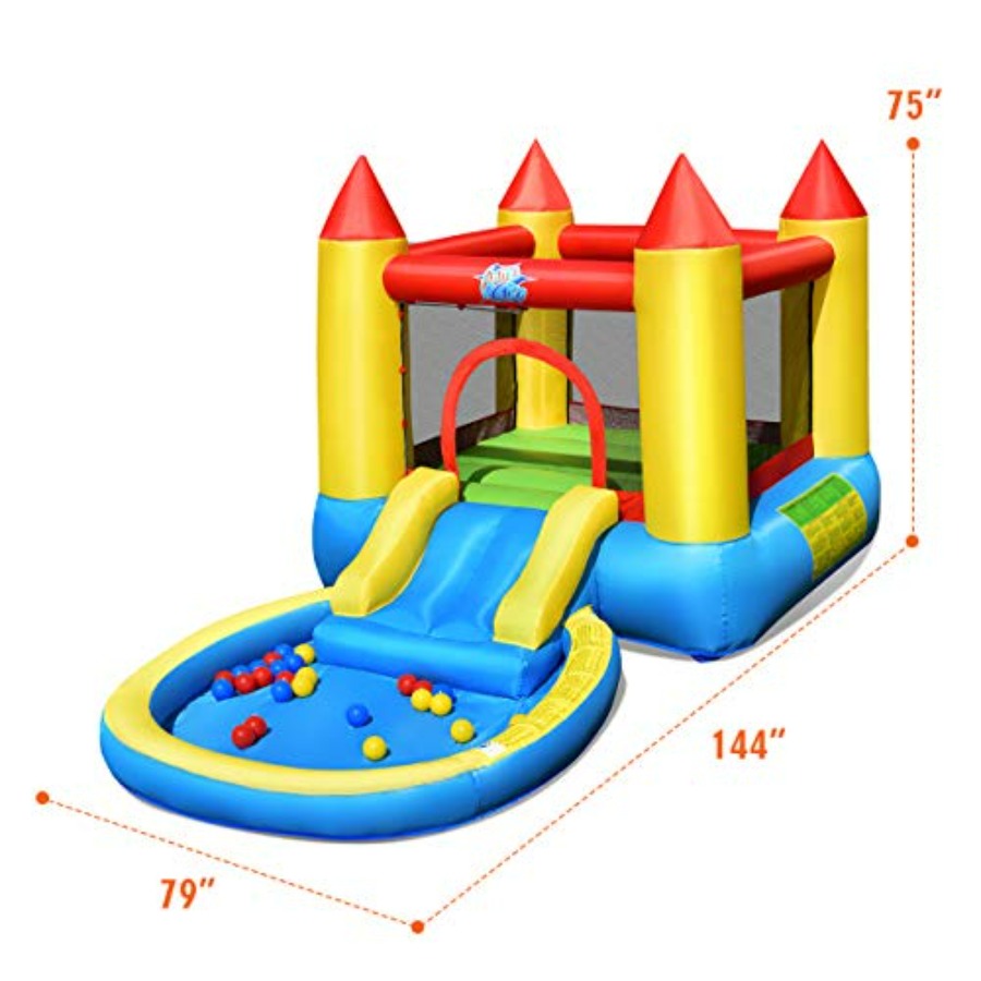 Outdoor backyard inflatable bo - Kids Outdoor Water Slide 评论和价格