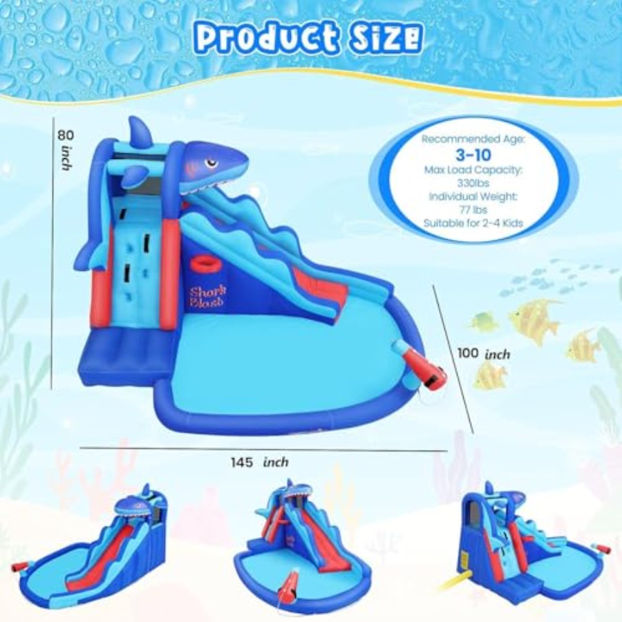Outdoor/Indoor inflatable wate - Kids Outdoor Water Slide 评论和价格