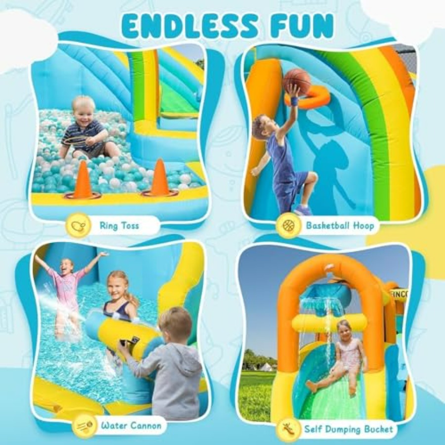 Backyard outdoor inflatable wa - Kids Outdoor Water Slide 评论和价格