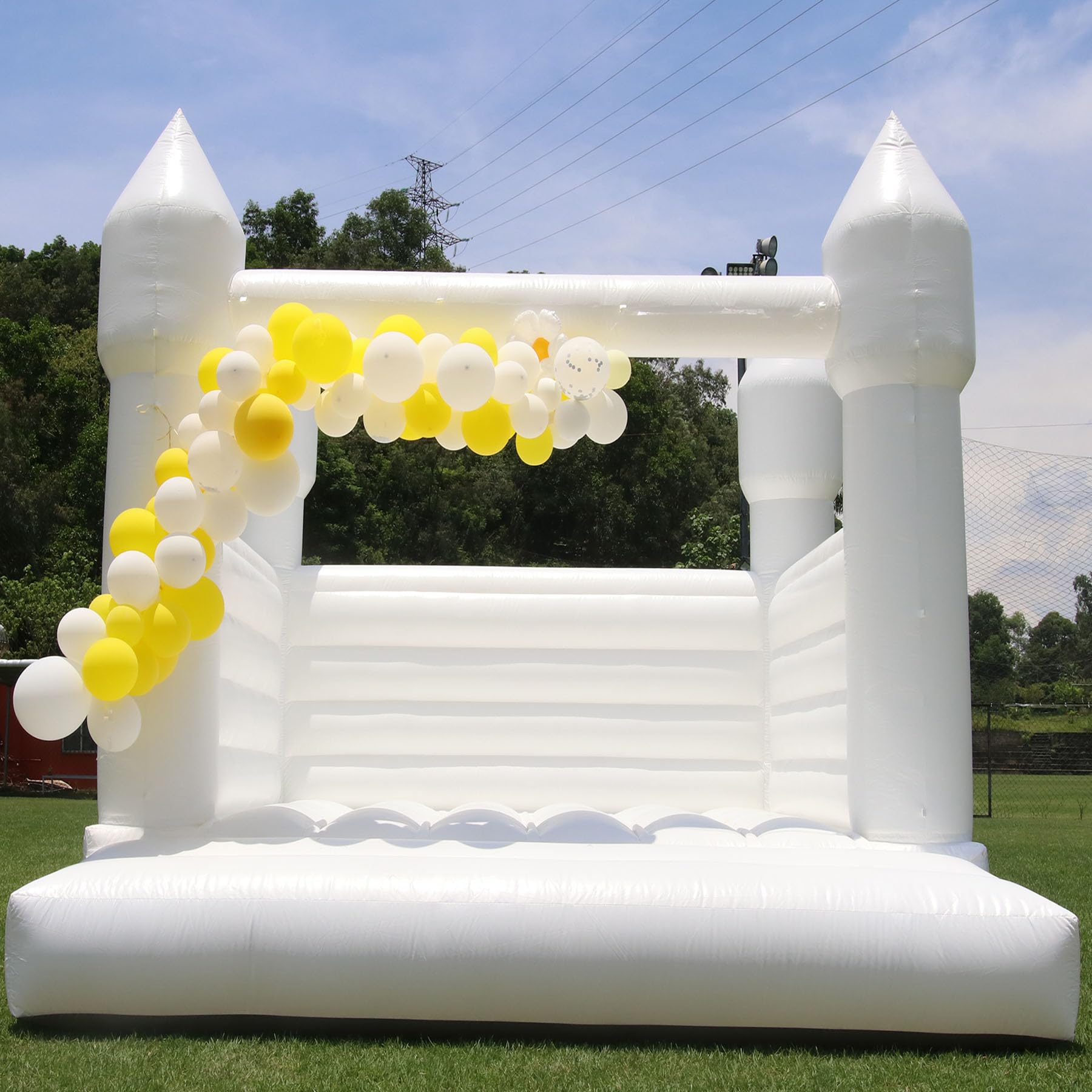 High Quality PVC White Bouncy  - Kids Outdoor Air Quality 评论和价格