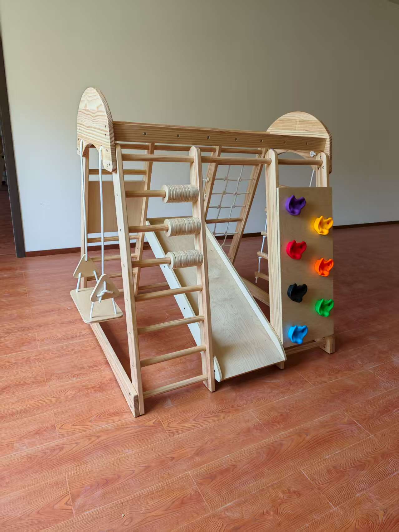 Wooden Kids Climbing Frame Lad - Kids Outdoor Ladder 评论和价格