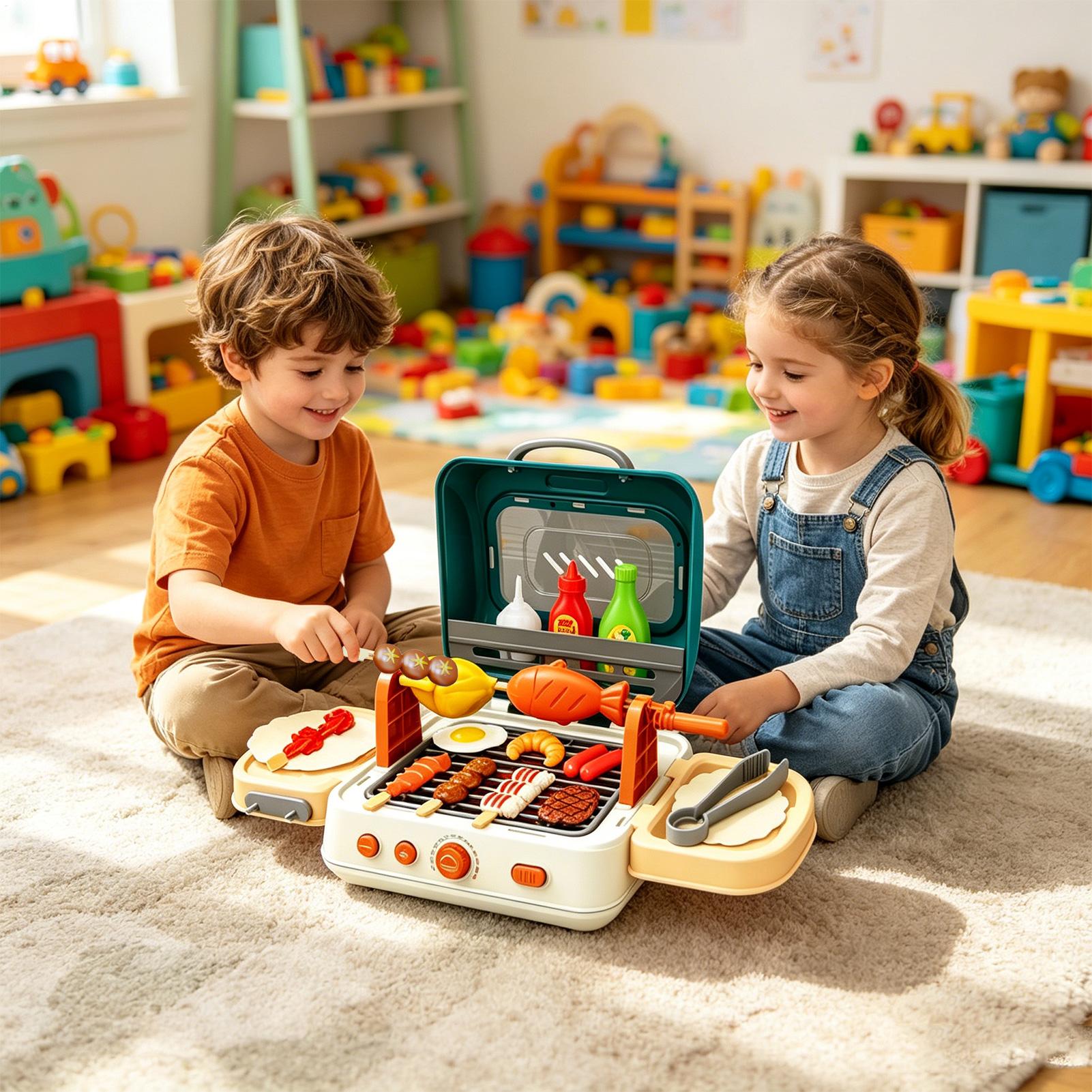 Kids Outdoor Grill Playset Fol - Kids Outdoor Grill Set 评论和价格