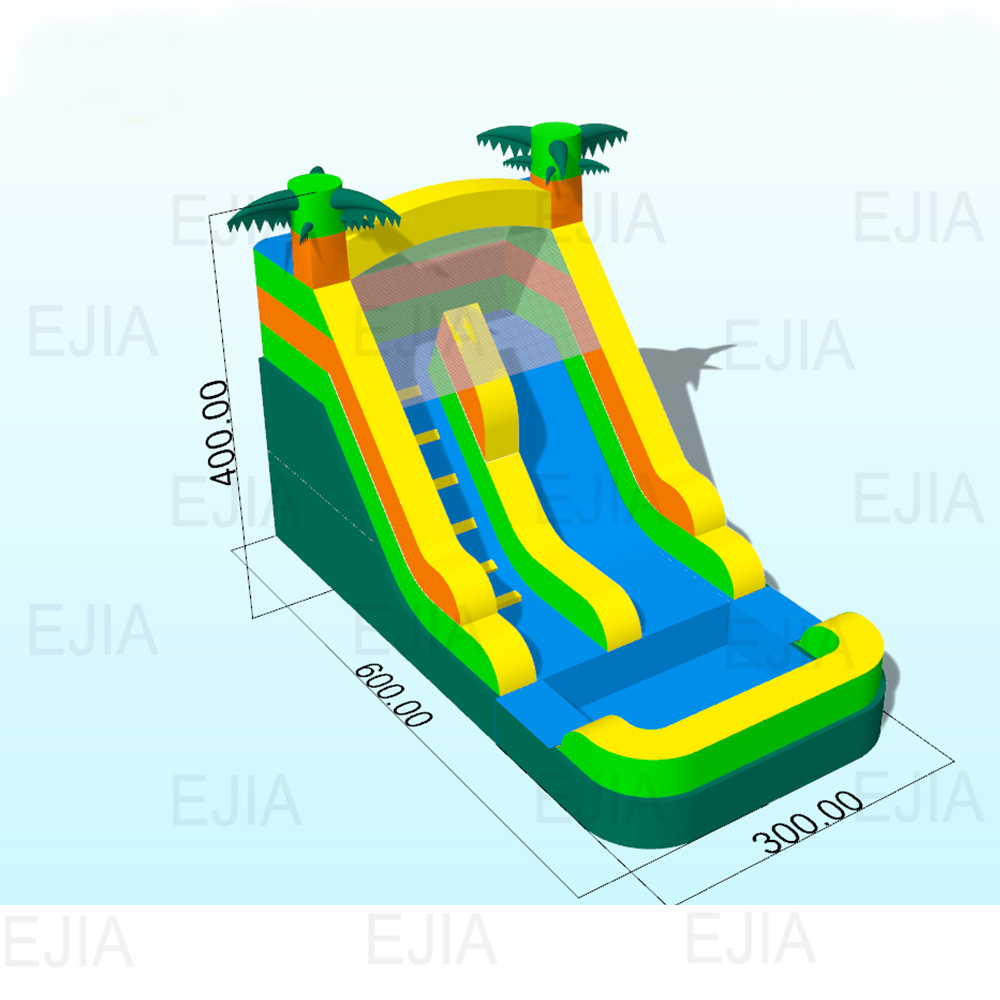 Backyard Inflatable Slides wit - Kids Outdoor Water Slide 评论和价格
