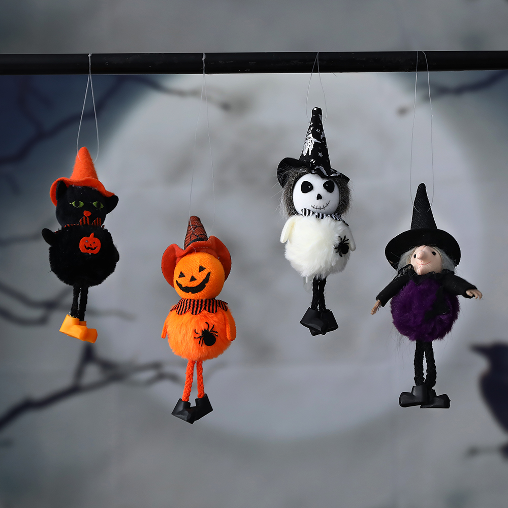 Halloween Doll Hanging Pendant - Kids Outdoor Doll House 评论和价格