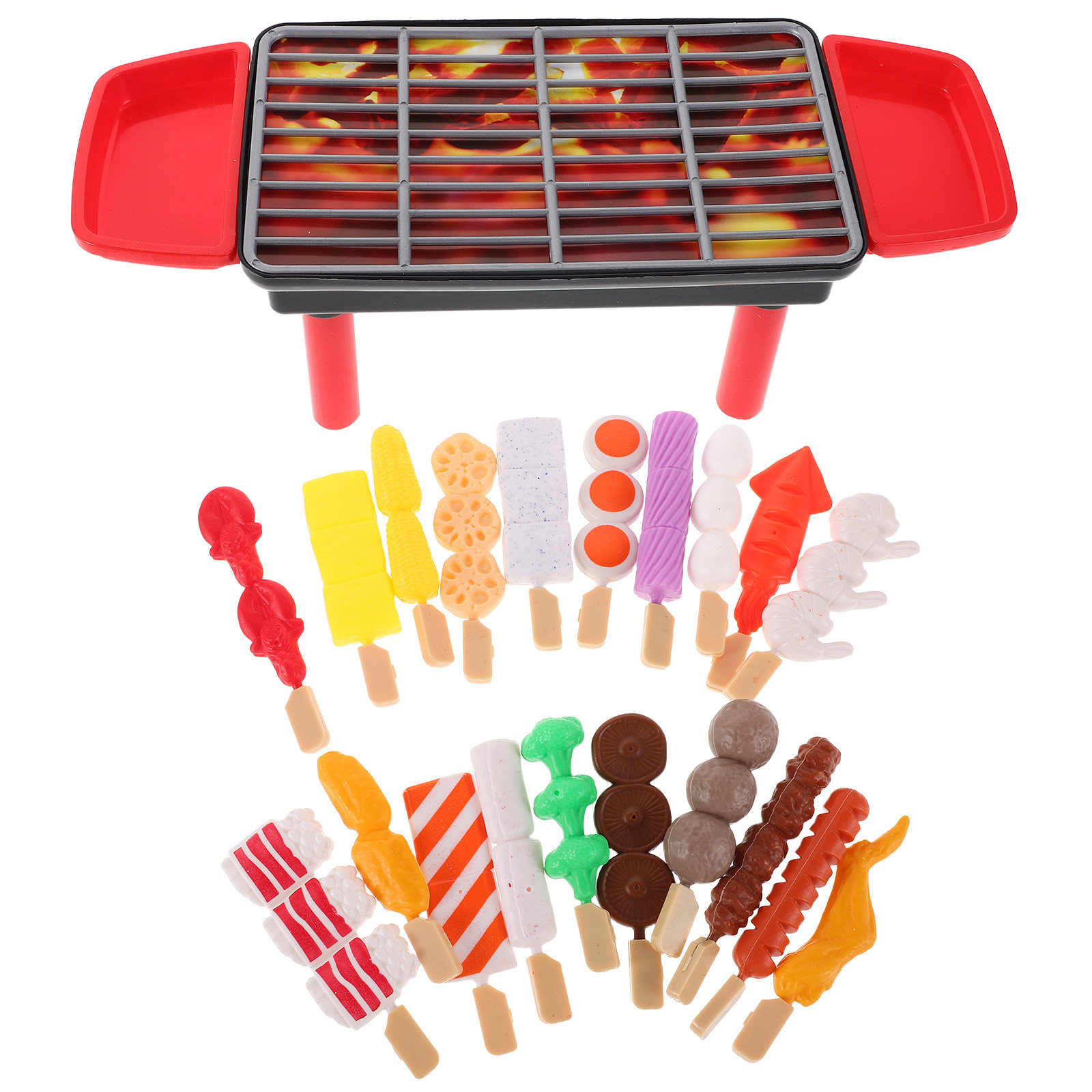 20Pcs Kids Bbq Grill Set Reali - Kids Outdoor Grill Set 评论和价格