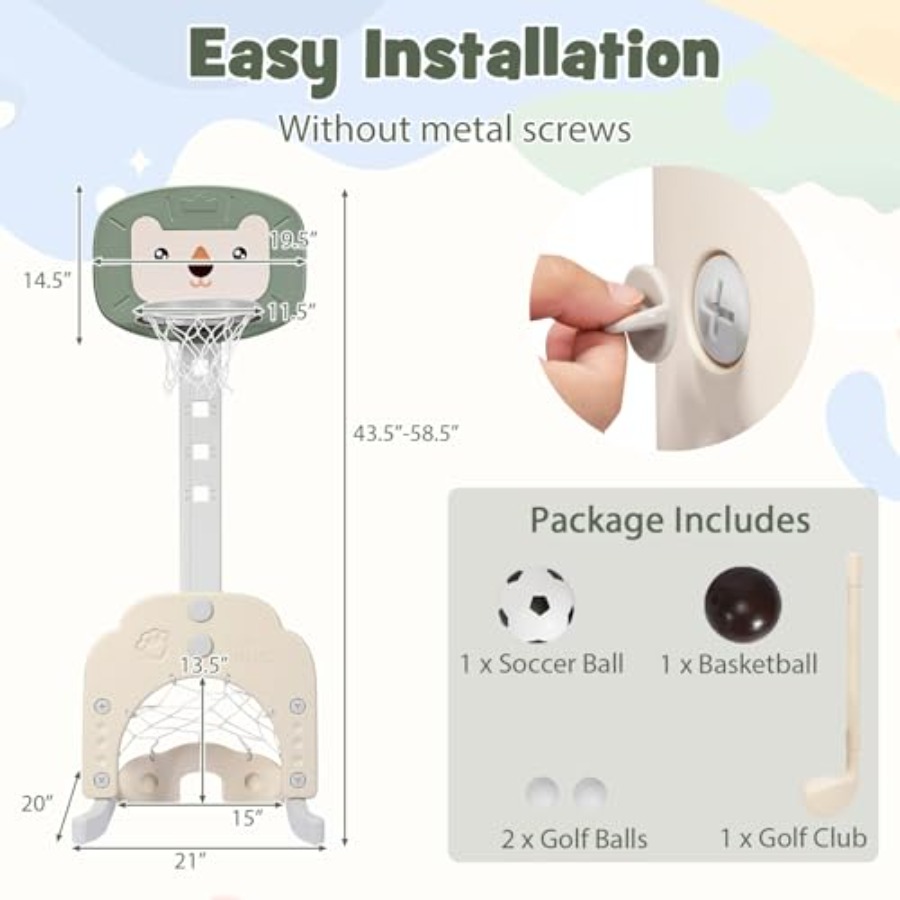 Outdoor indoor kids basketball - Kids Outdoor Toys 评论和价格