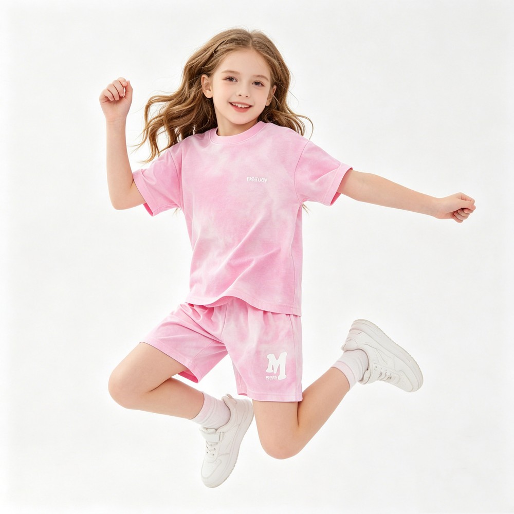 5-14Years Kids Sport Set Cotto - Kids Outdoor Wear 评论和价格