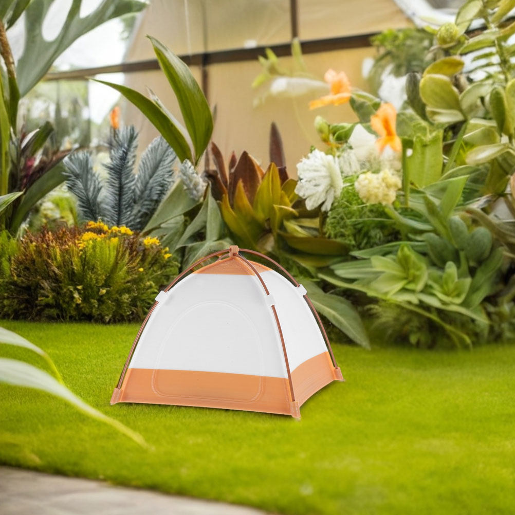 Miniature Tent 1:12 Scale Doll - Kids Outdoor Doll House 评论和价格