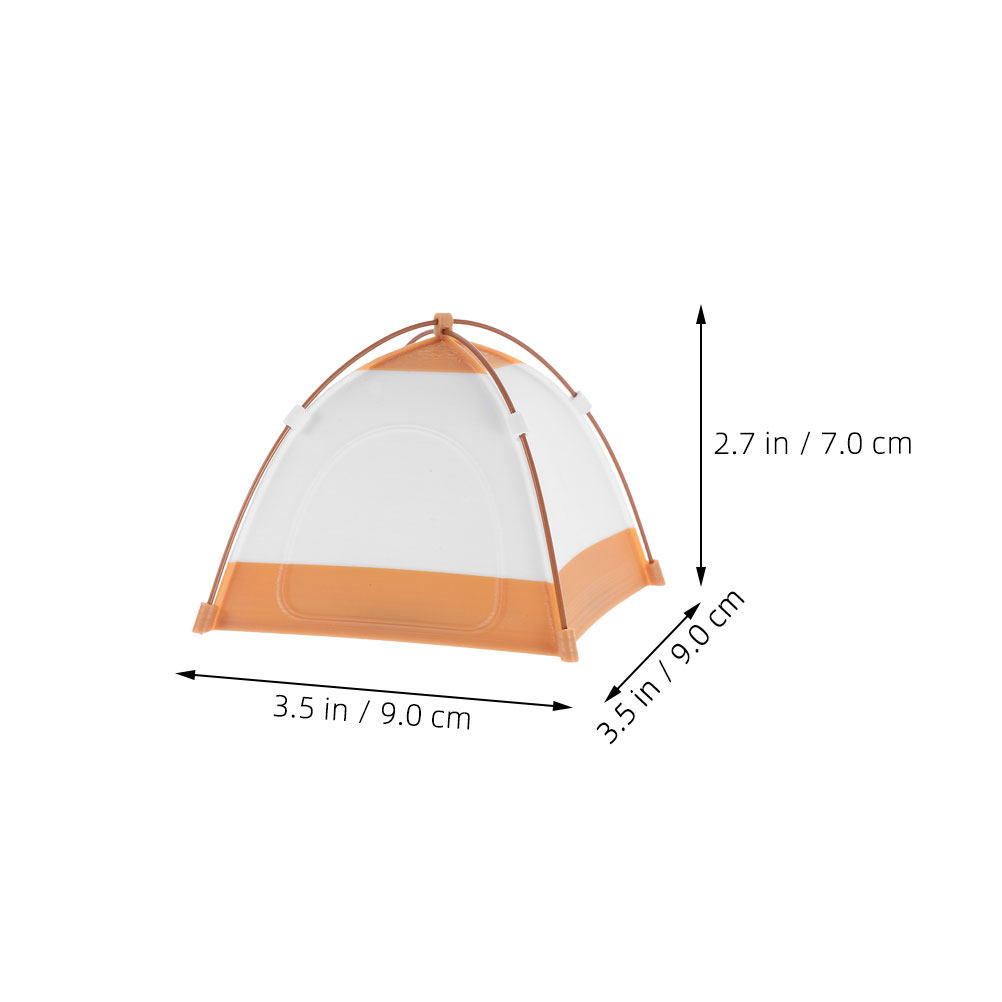 Miniature Tent 1:12 Scale Doll - Kids Outdoor Doll House 评论和价格