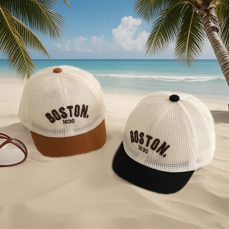 Letter Embroidered Baby Baseba - Kids Outdoor Hat 评论和价格