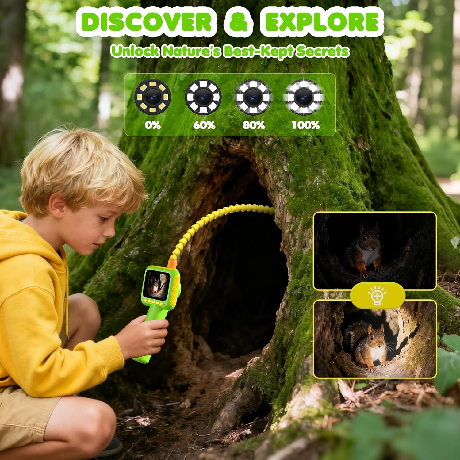 Endoscope for Kids, Borescope  - Kids Outdoor Kit 评论和价格