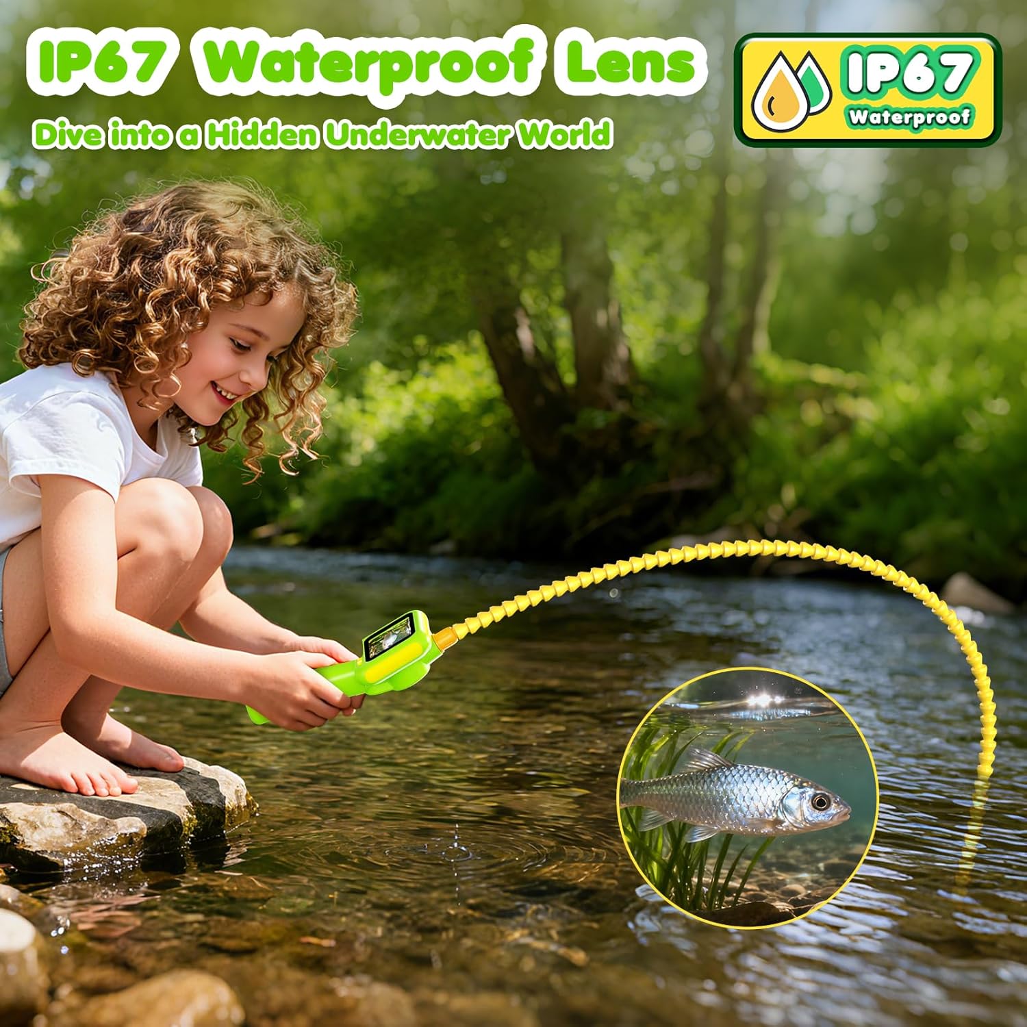 Endoscope for Kids, Borescope  - Kids Outdoor Kit 评论和价格