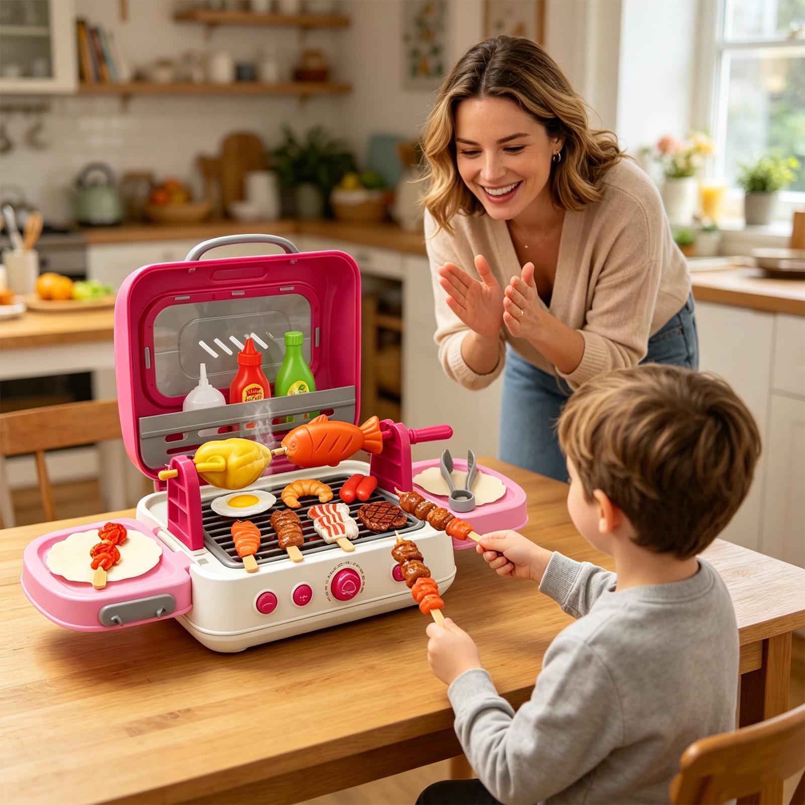 Kids Outdoor Grill Playset Fol - Kids Outdoor Grill Set 评论和价格