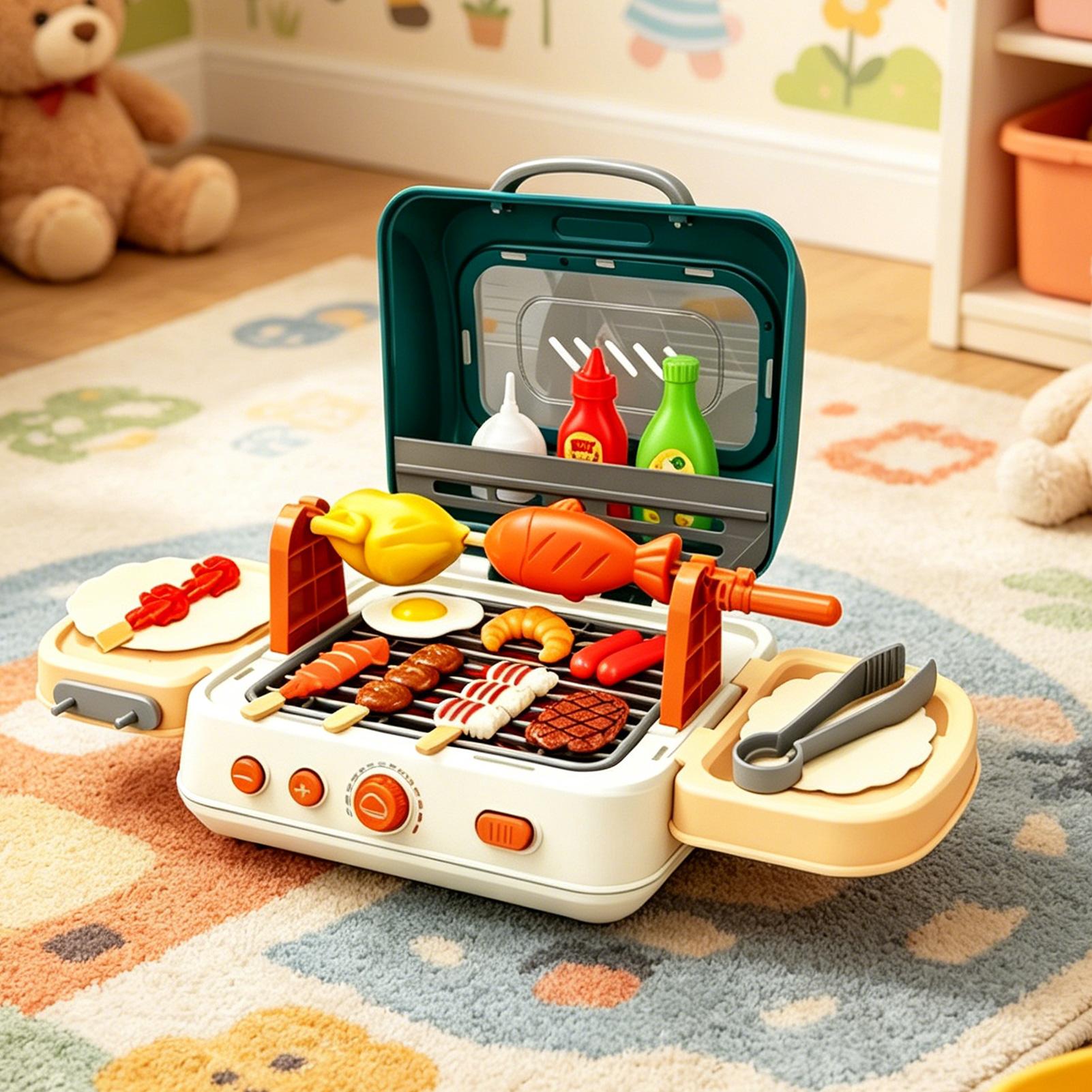 Kids Outdoor Grill Playset Fol - Kids Outdoor Grill Set 评论和价格