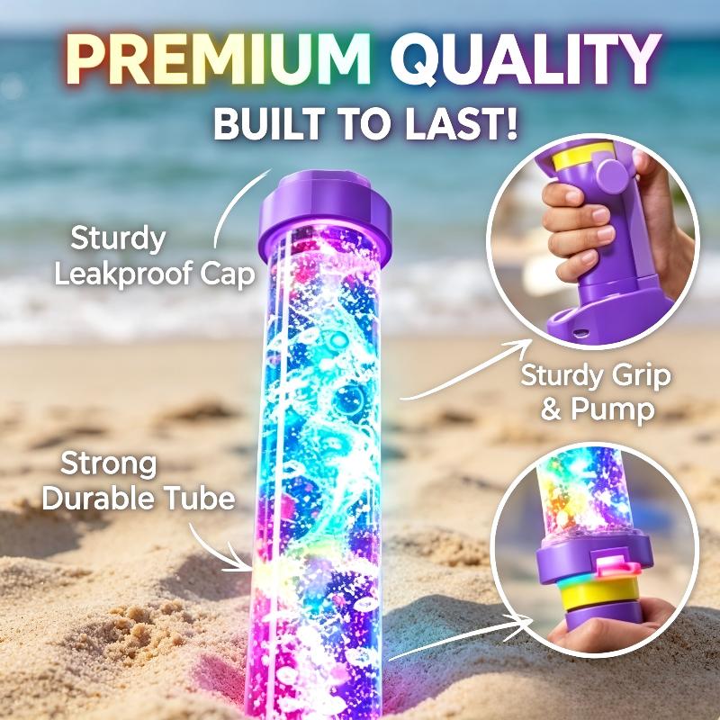 LED Rainbow Glowing Water Gun  - Water Gun Soaker 评论和价格