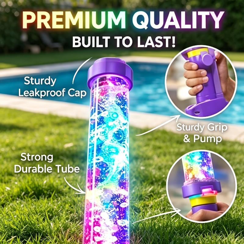 LED Rainbow Glowing Water Gun  - Water Gun Soaker 评论和价格